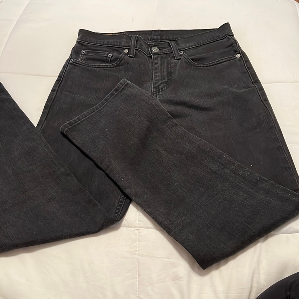 Men’s Levi Strauss & co 514 Straight W29 L30 in Black